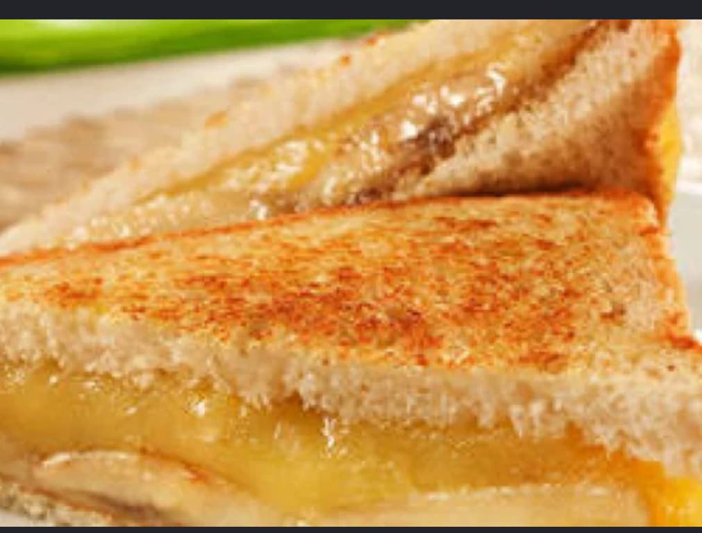 Queijo quente com banana