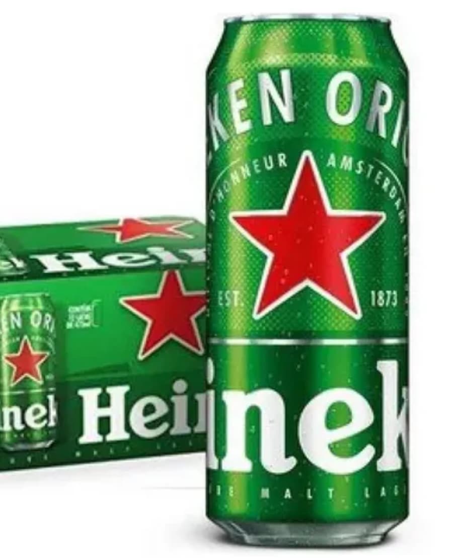 Heineken latão